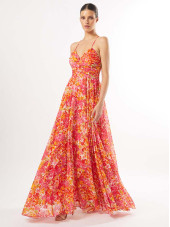 50642 Dress - Orange Print (Carla Ruiz)